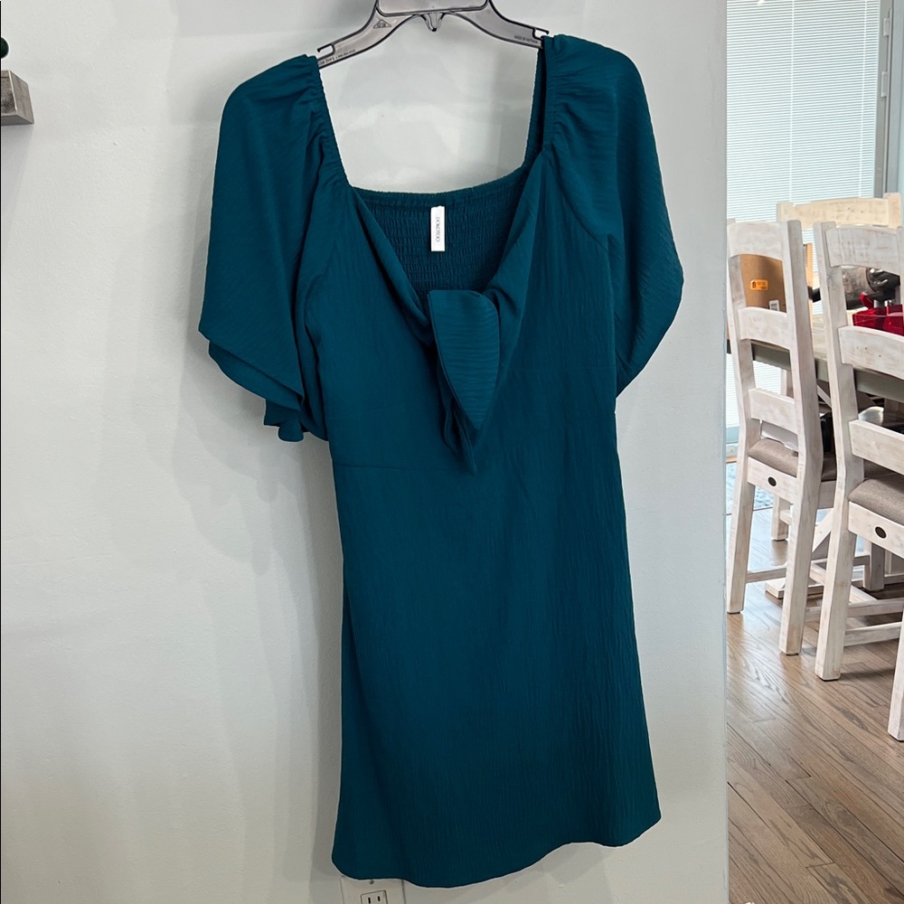 Elegant Teal Women's Top